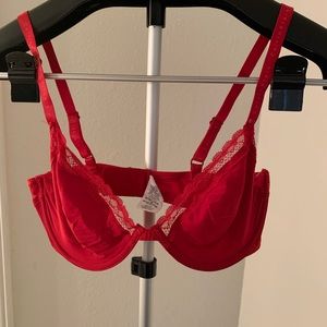 Red light weight bra